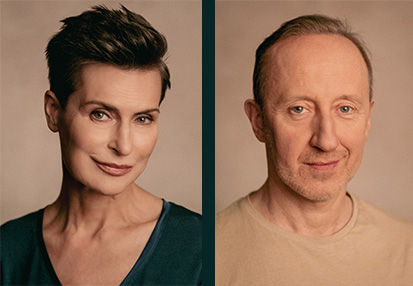 Danuta Stenka, Cezary Kosiński. Fot. Marta Ankiersztejn